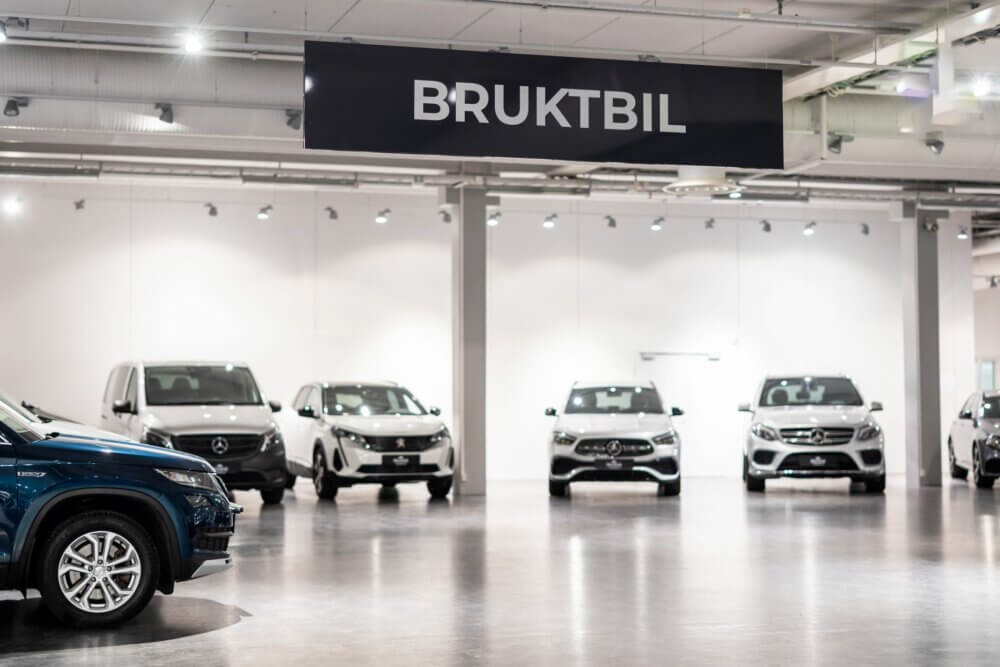 Bredt utvalg: Velg mellom et bredt utvalg brukte biler hos Nordvik. Foto: Nordvik AS