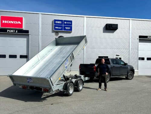 Utvider tilbudet med hengere Utvider tilbudet med hengere