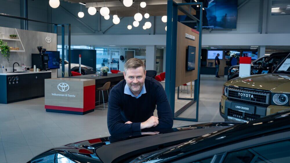 Toyota med helt ny butikkopplevelse Toyota med helt ny butikkopplevelse