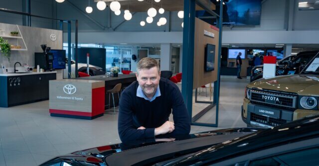 Toyota med helt ny butikkopplevelse